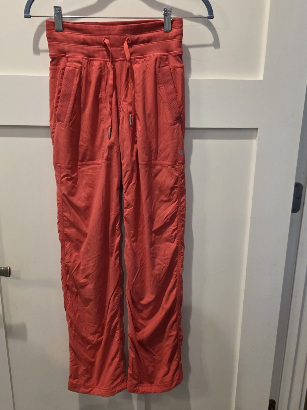 Lululemon Women's Dance Studio Relaxed Fit Track Pants 0 Pink Lined Drawstring